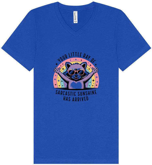 Sarcastic Sunshine Unisex V-Neck Shirt