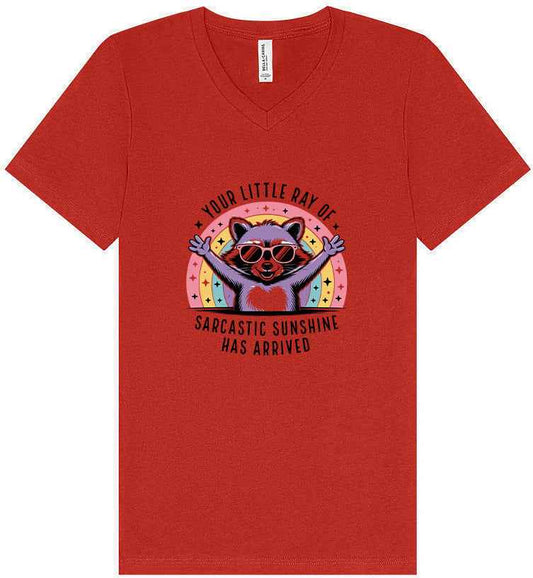 Sarcastic Sunshine Unisex V-Neck Shirt