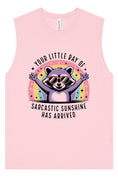 Load image into Gallery viewer, Sarcastic Sunshine Muscle Tank
