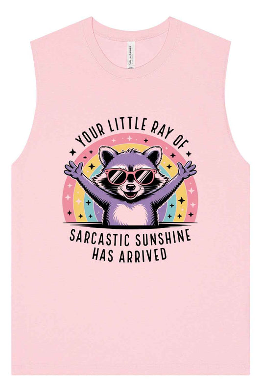 Sarcastic Sunshine Muscle Tank