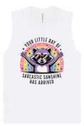 Load image into Gallery viewer, Sarcastic Sunshine Muscle Tank
