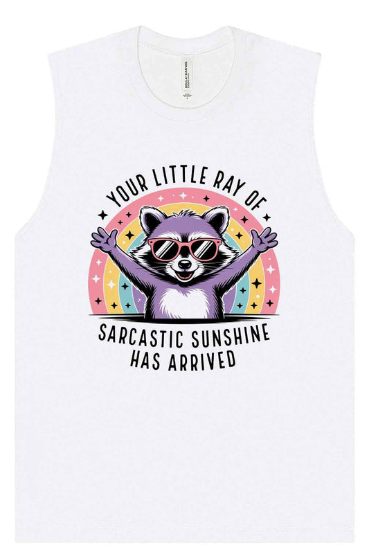 Sarcastic Sunshine Muscle Tank