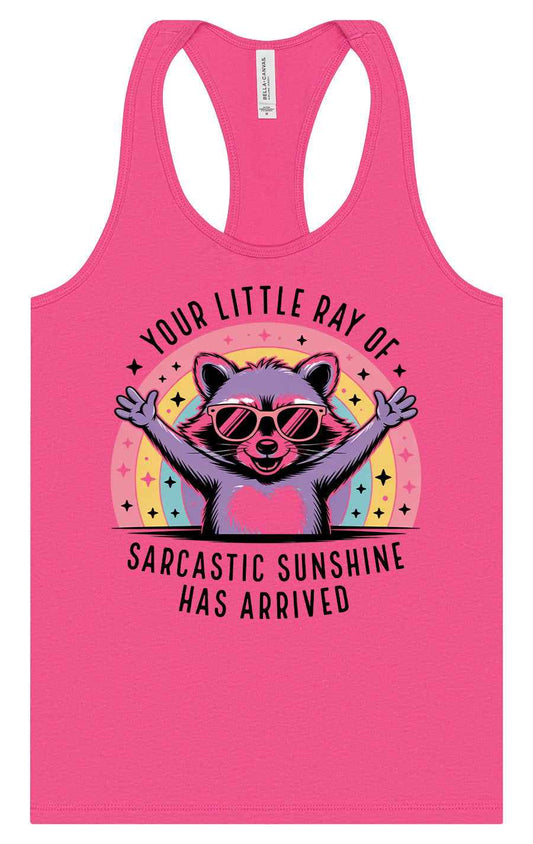 Sarcastic Sunshine Women's Racerback Tank