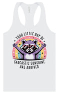Load image into Gallery viewer, Sarcastic Sunshine Women's Racerback Tank
