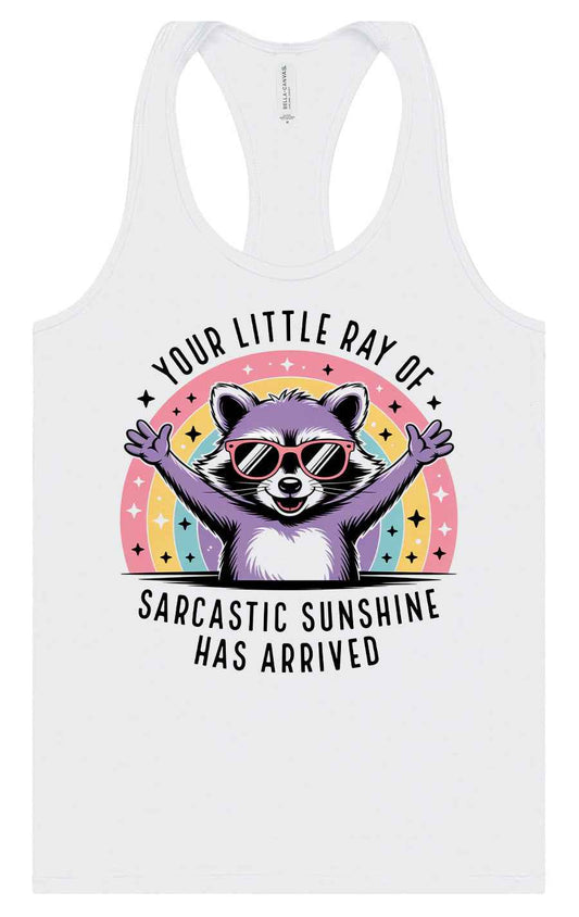 Sarcastic Sunshine Women's Racerback Tank