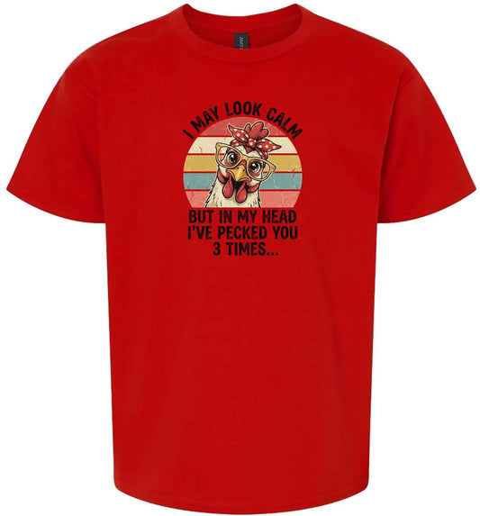 Pecked You in My Head Children's Gildan Soft Shirt