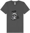 Load image into Gallery viewer, Cute but Feral Unisex V-Neck Shirt
