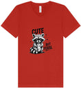 Load image into Gallery viewer, Cute but Feral Unisex V-Neck Shirt
