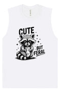 Load image into Gallery viewer, Cute but Feral Muscle Tank
