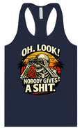 Load image into Gallery viewer, Oh Look! Nobody Gives a Shit! Women's Racerback Tank
