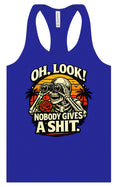 Load image into Gallery viewer, Oh Look! Nobody Gives a Shit! Women's Racerback Tank
