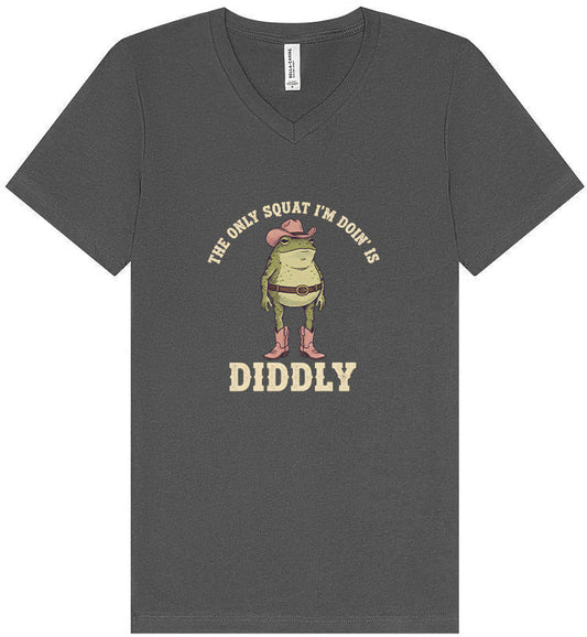 Diddly Squat Unisex V-Neck Shirt