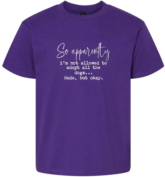 Apparently I'm Not Allowed... Children's Gildan Soft Shirt