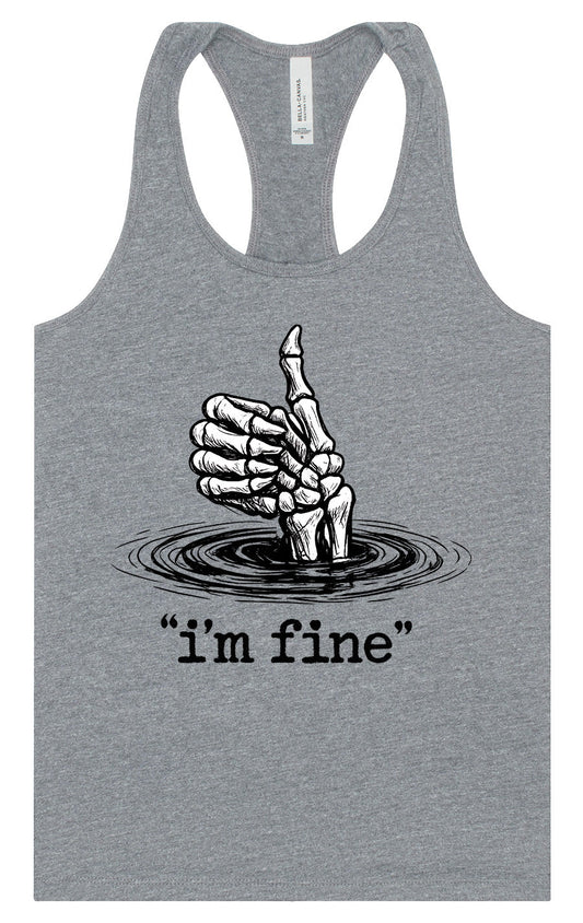 I'm Fine Women's Racerback Tank