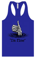 Load image into Gallery viewer, I'm Fine Women's Racerback Tank

