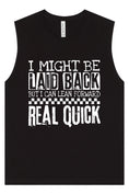 Load image into Gallery viewer, I Might Be Laid Back... Muscle Tank
