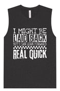 Load image into Gallery viewer, I Might Be Laid Back... Muscle Tank
