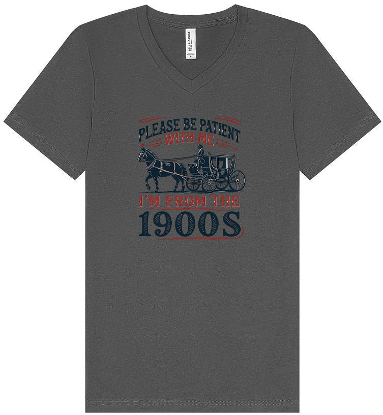 Please Be Patient With Me Unisex V-Neck Shirt