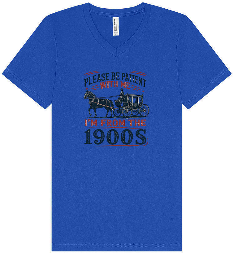 Please Be Patient With Me Unisex V-Neck Shirt