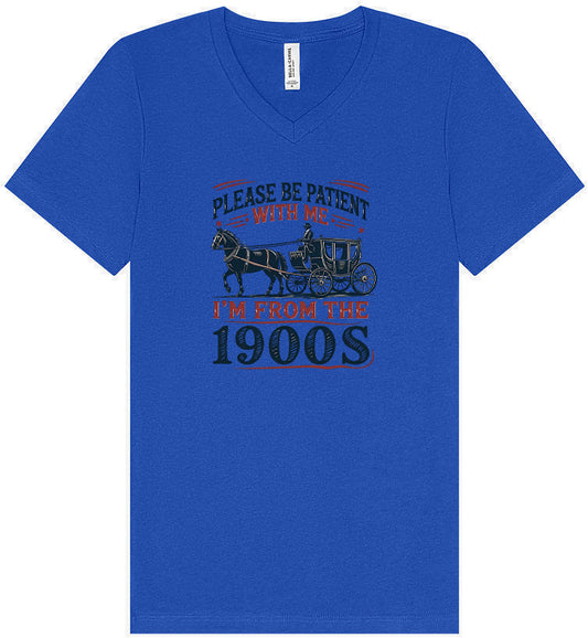 Please Be Patient With Me Unisex V-Neck Shirt