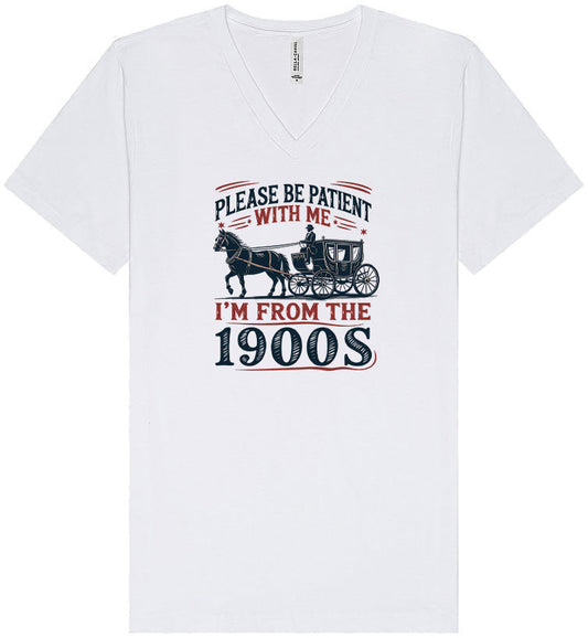 Please Be Patient With Me Unisex V-Neck Shirt