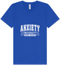 Load image into Gallery viewer, Anxiety University Unisex V-Neck Shirt
