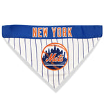 New York Mets REVERSIBLE Dog Bandana 