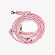 'Pink' - Hands Free Braided Leash 