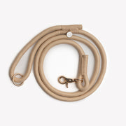 'Tan' - Braided Rope Leash 