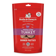 Stella & Chewy's Freeze Dried Dinner Patties Turkey Dog Food (14oz) 