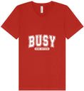 Load image into Gallery viewer, Busy Doing Nothing Unisex V-Neck Shirt
