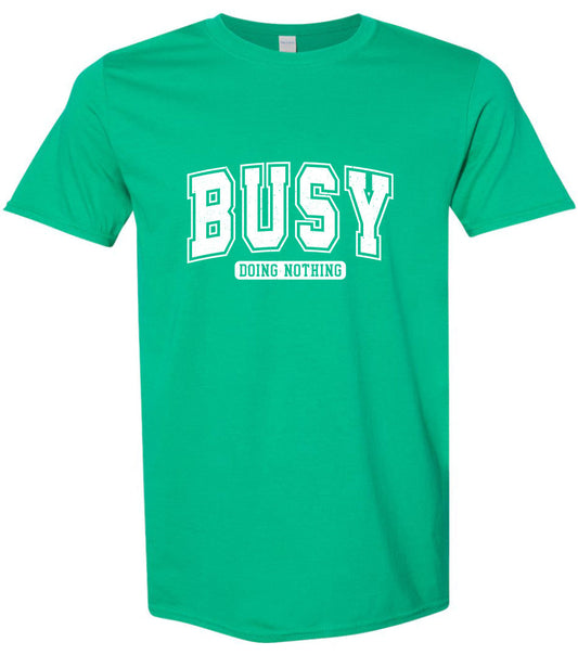 Busy Doing Nothing Children's Gildan Soft Shirt