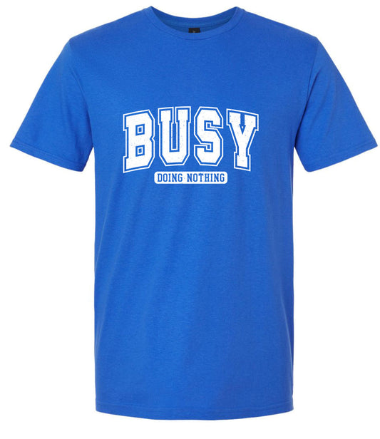 Busy Doing Nothing Children's Gildan Soft Shirt
