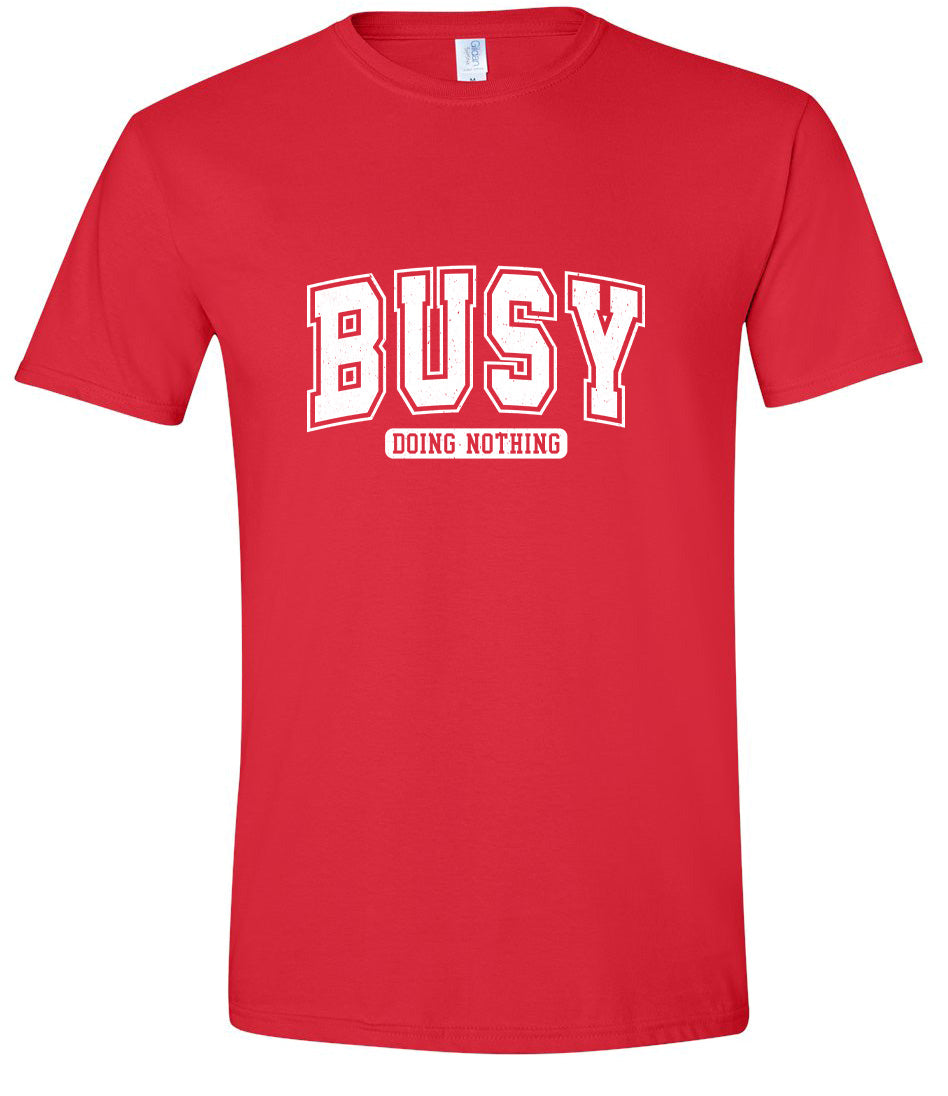 Busy Doing Nothing Children's Gildan Soft Shirt