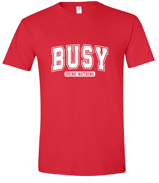 Busy Doing Nothing Children's Gildan Soft Shirt