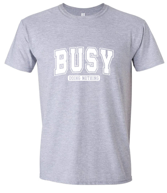 Busy Doing Nothing Children's Gildan Soft Shirt