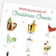 Christmas Cheers Christmas Card