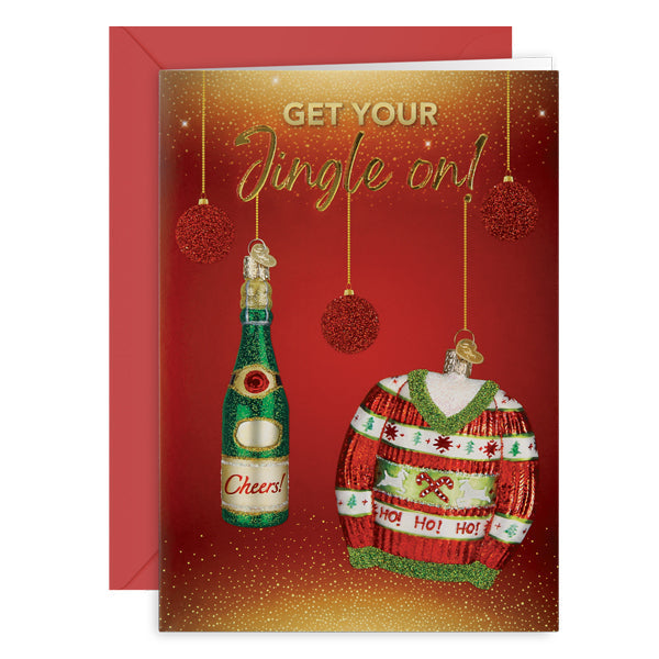 Jingle On Christmas Card - Southlake Paws