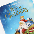 Load image into Gallery viewer, Santa In Sleigh Christmas Card - Southlake Paws
