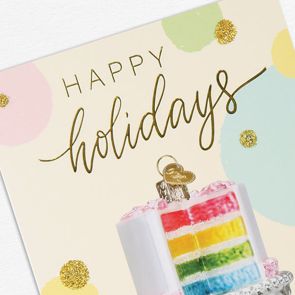 Cake Christmas Card - Southlake Paws