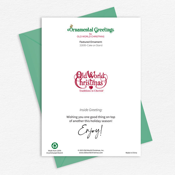 Cake Christmas Card - Southlake Paws