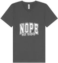 Load image into Gallery viewer, Nope Not Today Unisex V-Neck Shirt
