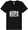 Load image into Gallery viewer, Nope Not Today Unisex V-Neck Shirt
