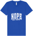 Load image into Gallery viewer, Nope Not Today Unisex V-Neck Shirt
