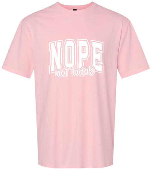 Nope Not Today Children's Gildan Soft Shirt