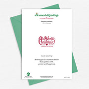 Reindeer Christmas Card