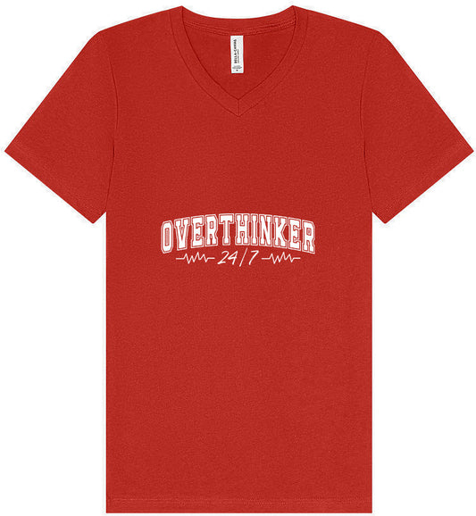 Overthinker Unisex V-Neck Shirt