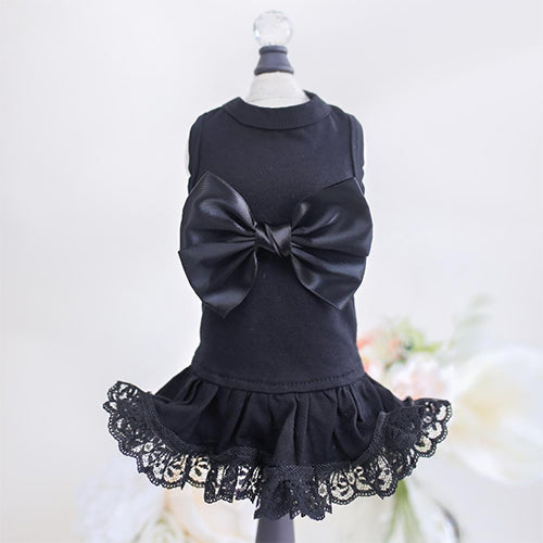 Ballerina Dog Dress Black