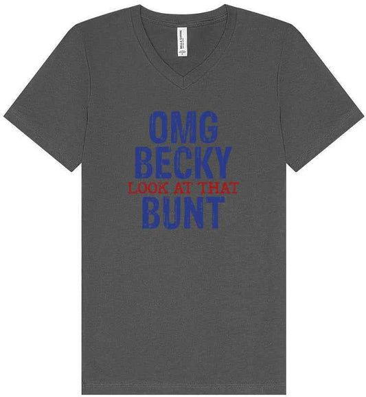 OMG Becky, Look at that Bunt Unisex V-Neck Shirt