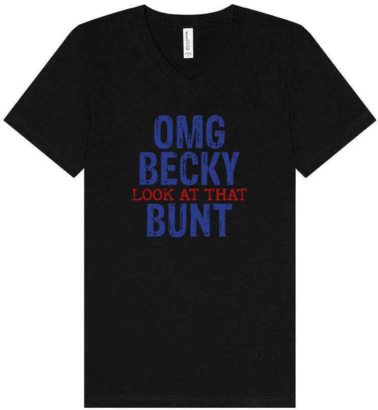 OMG Becky, Look at that Bunt Unisex V-Neck Shirt